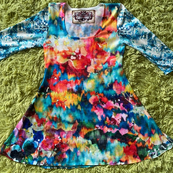 Boho Mini Dress - Picture 2 of 13